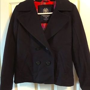 American Eagle Navy Pea Coat